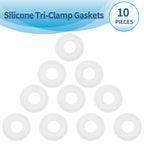 LifCratms 1" Tri Clamp Gasket, 10pcs