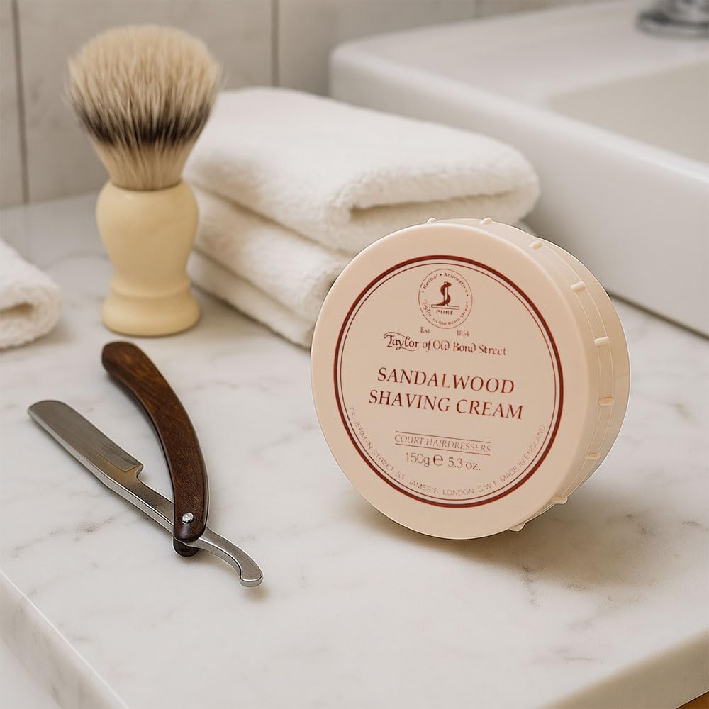 Sandalwood Shaving Cream Bowl, 5.3-Ounce