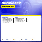 AutoShack Front Complete Strut Assembly with Coil Spring, 1pc