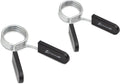 Fit Olympic Barbell Spring Clip Collar 2-inch Pair with Easy-Grip Handles for Weightlifting,Powerlifting and Strength
