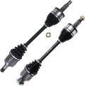 Detroit Axle - AWD Front 2pc CV Axles for Chrysler 300 Dodge Charger Magnum