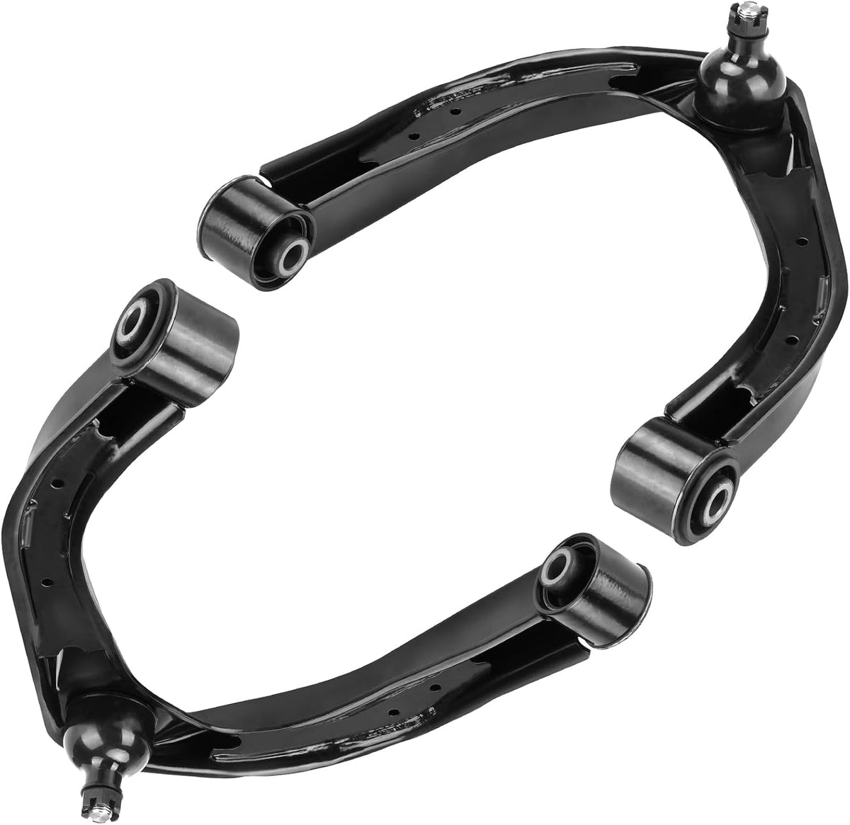 Front Upper Control Arms w/Ball Joints Suspension Kits for 2004-2013 Infiniti QX56, 2014-2019 Infiniti QX80, 2004 Pathfinder Armada, 2005-2019 Nissan Armada, 2004-2019 Nissan Titan (2PCs)