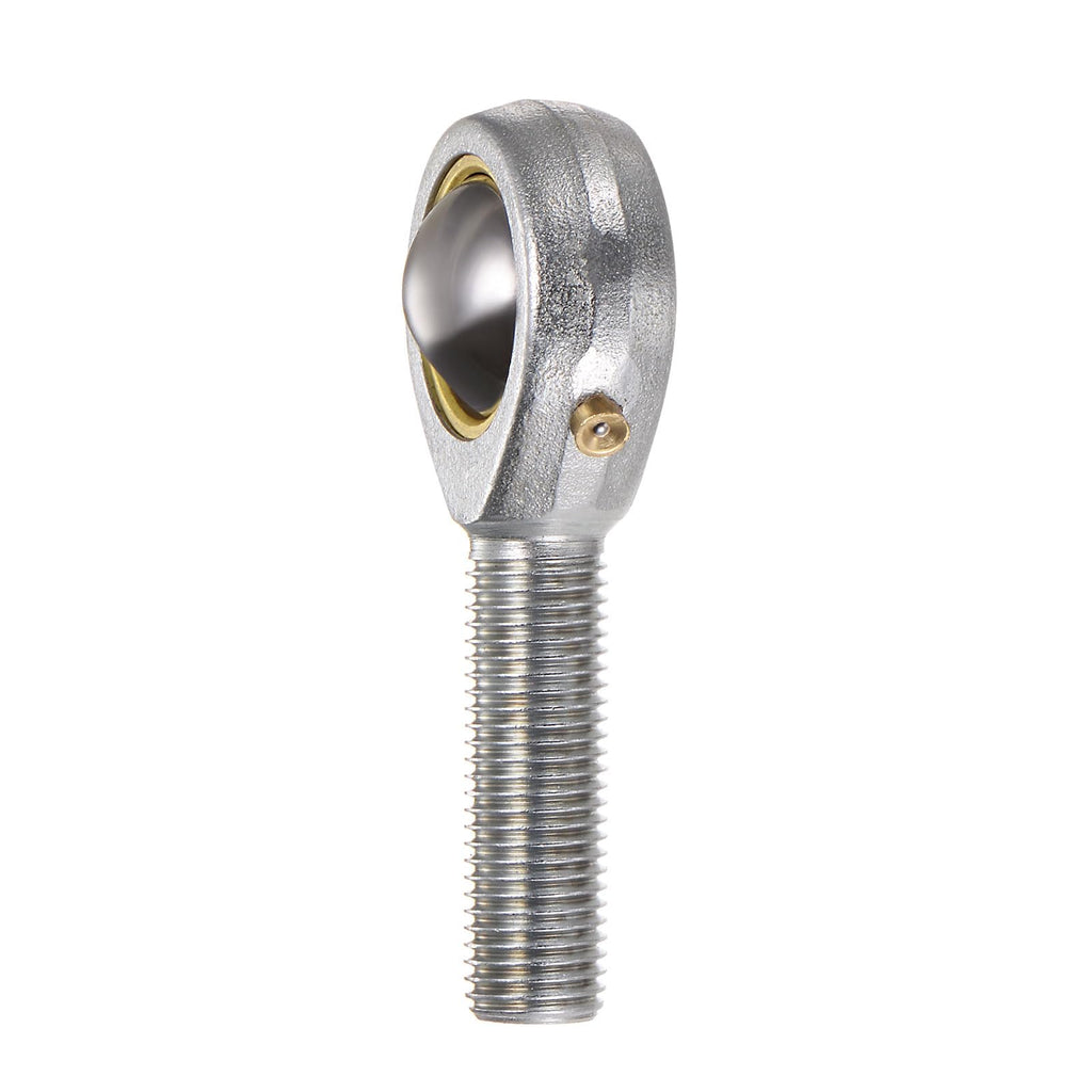 uxcell POSB7 7/16 Inch Male Rod End Bearing Set - 2pcs of 7/16-20 Left and Right Hand Thread Rod Ends with Jam Nut
