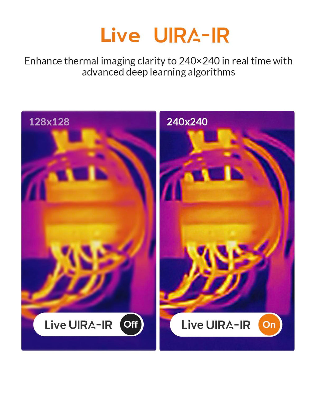 GT16S Thermal Camera,AI Scene Detection,Thermometer Mode