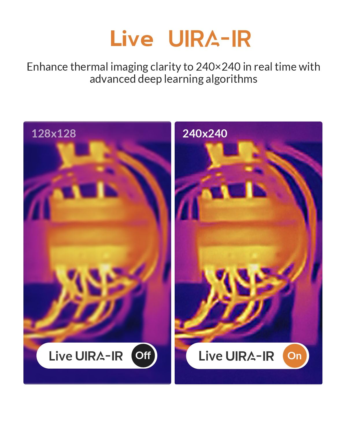 GT16S Thermal Camera,AI Scene Detection,Thermometer Mode
