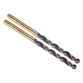 PATIKIL 4mm Drill Bit M2 High-Speed Steel for Hard Metal 2 Pack