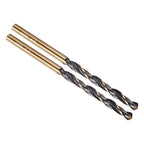 PATIKIL 4mm Drill Bit M2 High-Speed Steel for Hard Metal 2 Pack