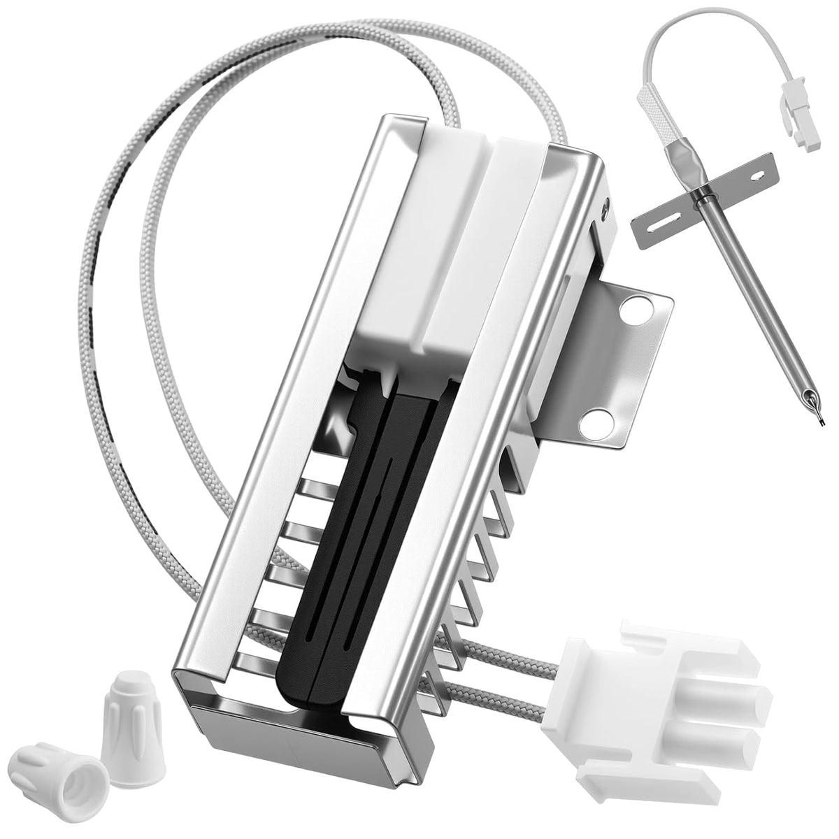 Copkim Gas Range Oven Ignitor Replacement Range Oven Temperature Sensor Probe Compatible with Samsung and LG DG94-00520A DG32-00002B EBG61305805 2692271 AP5577941 EAP4241428 PS4241428 ovens