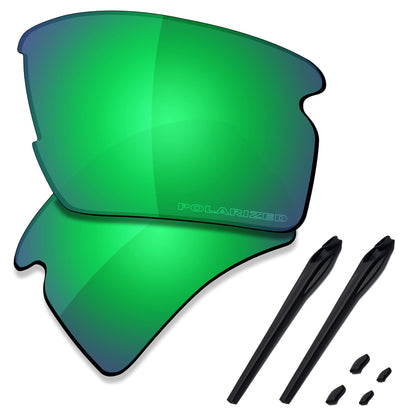 Premium Replacement Lenses & Rubber Kits for Oakley Flak 2.0 XL OO9188 | UV400 Protection, Anti-Scratch, Precise Fit