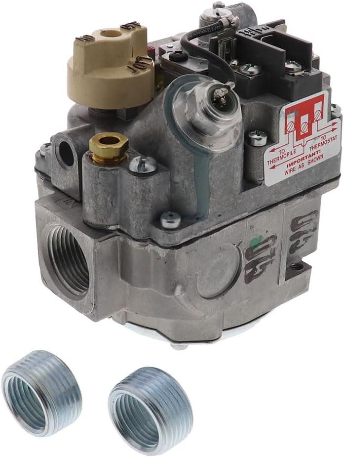 PRYSM ROBERTSHAW 700-506 HVAC Gas Valve Compatible with LENNOX, FRYMASTER, Replacement for 10P36, 8072428, VS810A1054