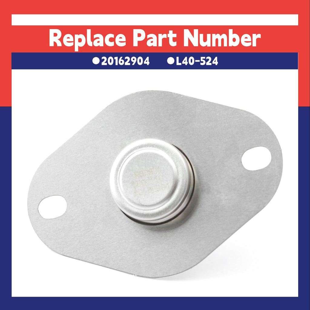 Dusledel 20162904 Primary Limit Switch 150°/110°Replacement for Goodman Furnace Replace L40-524