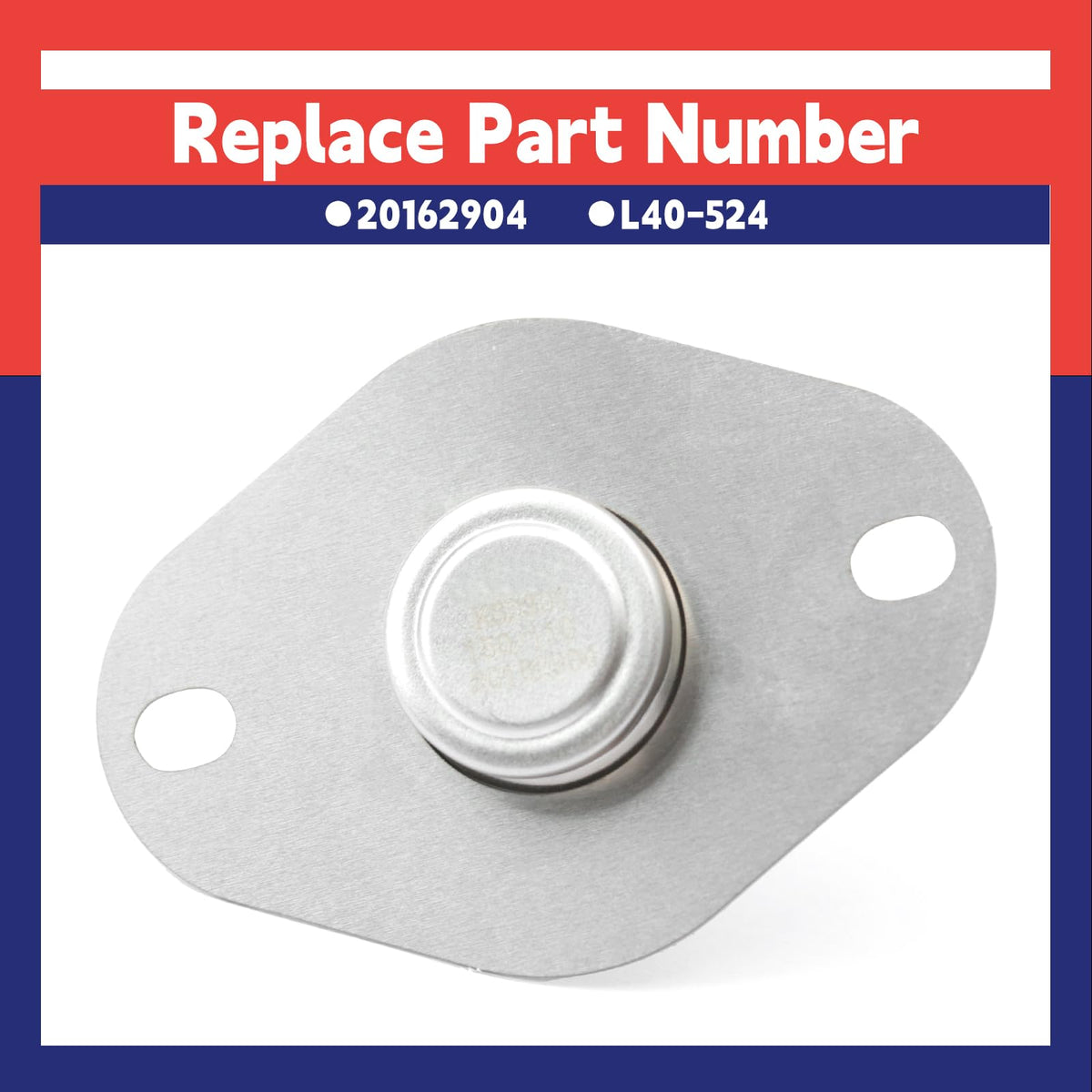 Dusledel 20162904 Primary Limit Switch 150°/110°Replacement for Goodman Furnace Replace L40-524