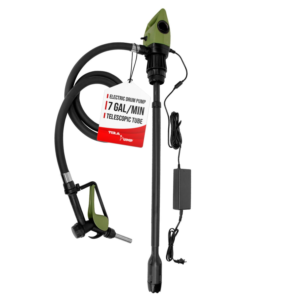 Electric Transfer Drum Pump with Adjustable Suction Tube