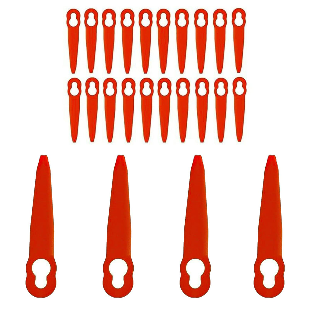 Pymga 24Pcs Plastic Cutter Blades for Stihl PolyCut 2-2 FSA 45 4008 007 1000