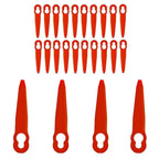 Pymga 24Pcs Plastic Cutter Blades for Stihl PolyCut 2-2 FSA 45 4008 007 1000