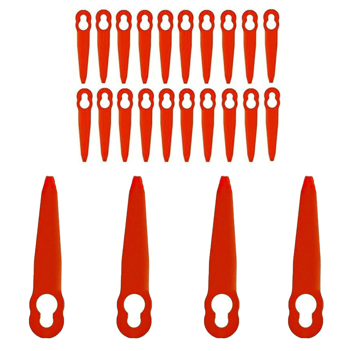 Pymga 24Pcs Plastic Cutter Blades for Stihl PolyCut 2-2 FSA 45 4008 007 1000