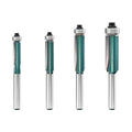 Flush Trim Router Bits 1/4 Shank, Top Bearing Flush Trim Cut Router Bits Set, 1/4 Flush Cut Router Bits, Handy
