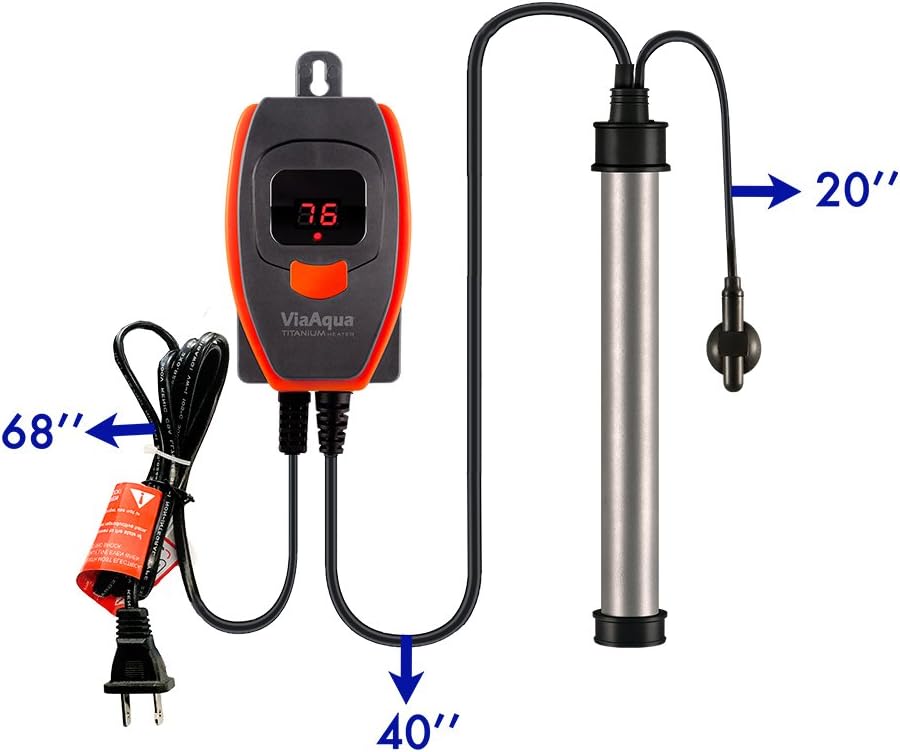 300 Watt Titanium Heater, Gray (VA300T)