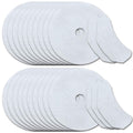 Imncya 20 Pcs Compatible Dryer Filter Replacement Set, White