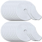 Imncya 20 Pcs Compatible Dryer Filter Replacement Set, White
