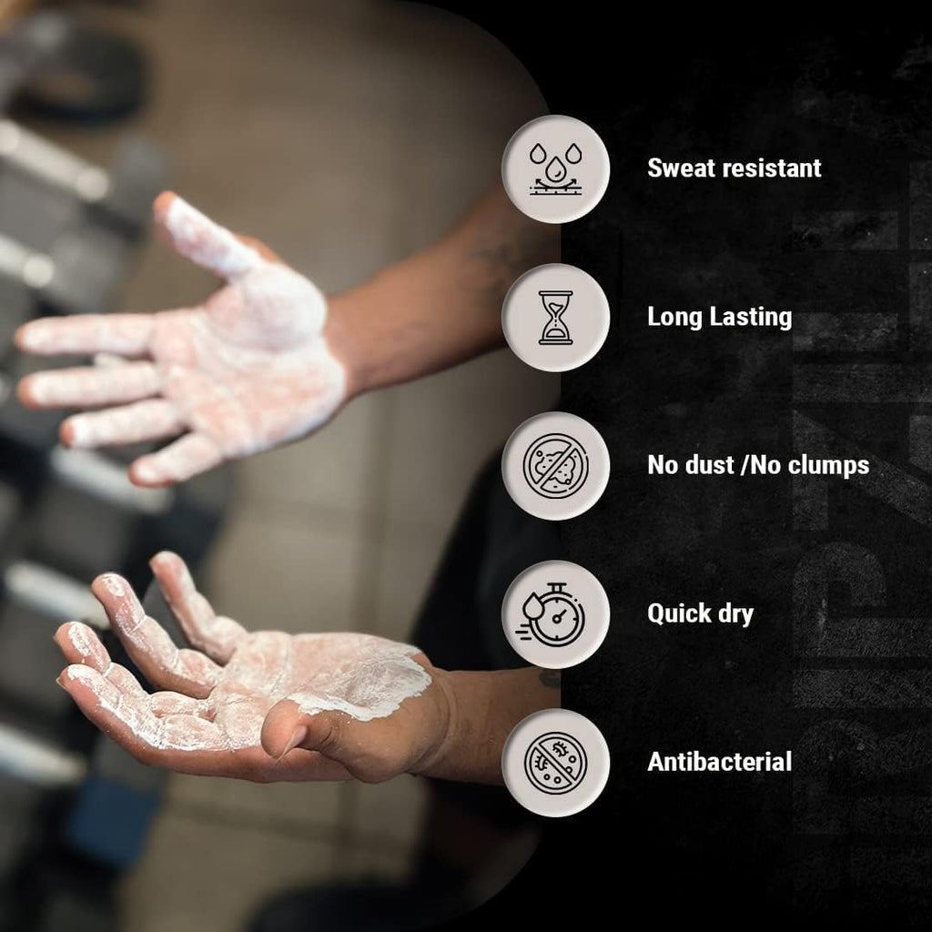 Liquid Chalk Kit Gym Chalk for Weight Lifting, Rock Climbing, Pole Grip, Bouldering, Powerlifting, Ball, Gymnastics