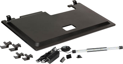 LED Aquarium Hood 20 in x 10 in, Low-Profile Fish Tank Cover