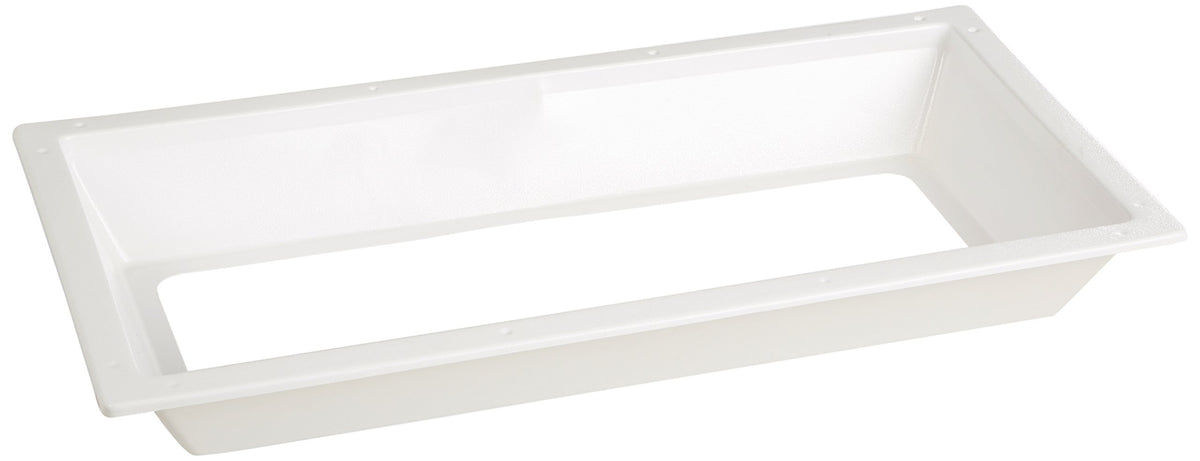 N1430D Inner Garnish for Rectangular Skylight Dome, White