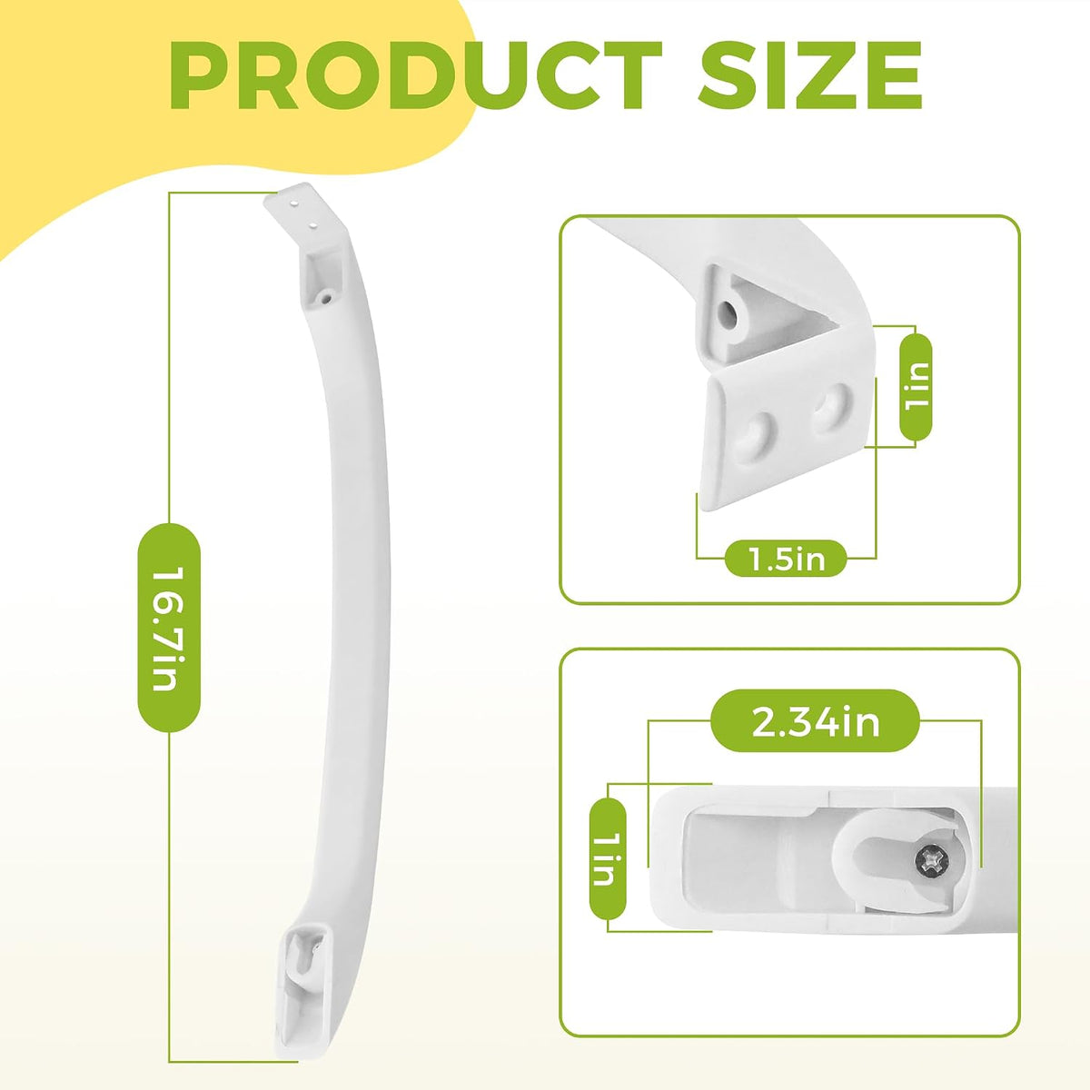 AMI PARTS 218428101 Refrigerator Door Handles Replacement