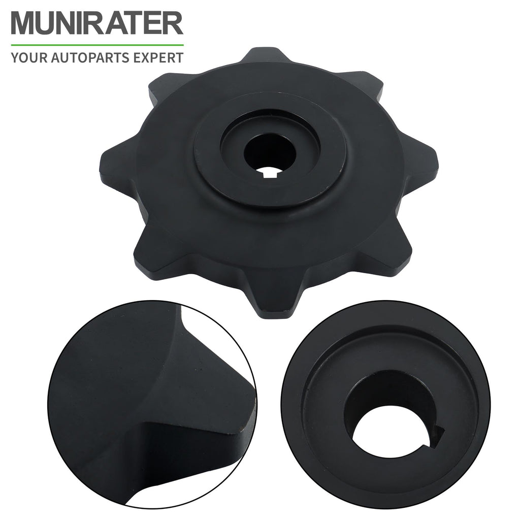 Loader Drive Sprocket Replacement for 7107228 Replacement for MT52 Mini Skid Steer Loaders 1 Hole 8 Teeth