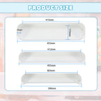 Kojem 29325760166 Replacement Refrigerator Door Shelf Kit