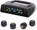 TM2 RV Tire Pressure Monitoring System, TPMS Set of 4 Sensors | Max. 10 Tires Info Monitoring, 6 Alarm Modes