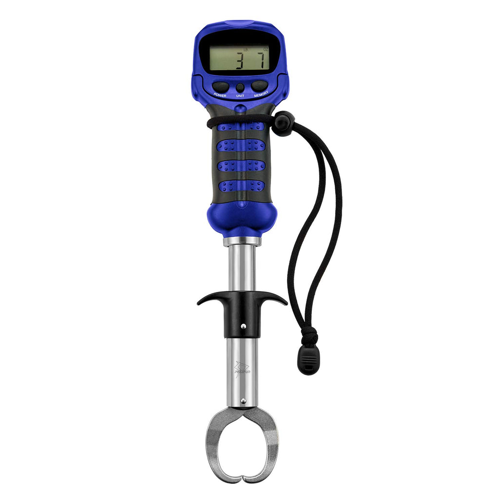 Fish Gripper with Digital Scale, Blue