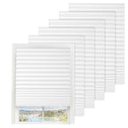 6 Pcs Temporary Blinds for Windows, 36 X 72 in
