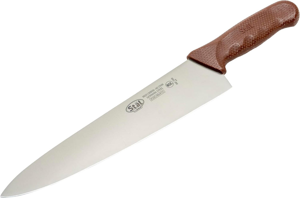 10" Brown Chef's Commercial-Grade Knife