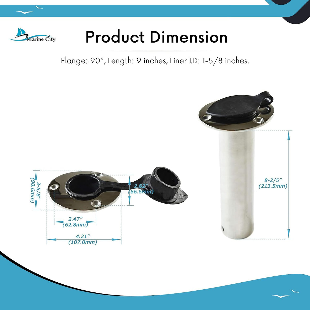Marine City Fishing Rod Holder
