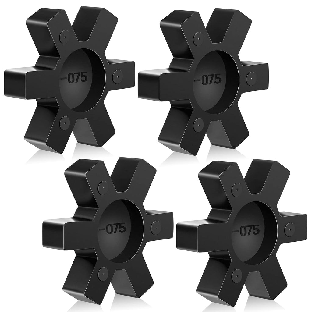 Fabbay 4 Pcs L075 Flexible Nbr Rubber Spider Insert for Jaw Coupling