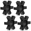 Fabbay 4 Pcs L075 Flexible Nbr Rubber Spider Insert for Jaw Coupling