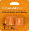 Fiskars TripleTrack Titanium Trimmer Replacement Blades, Style I, 2-Pack