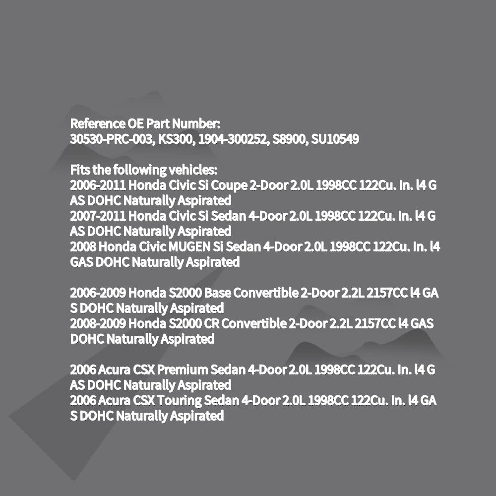 Ignition Knock Detonation Sensor for Honda Replaces 30530-PRC-003 KS300