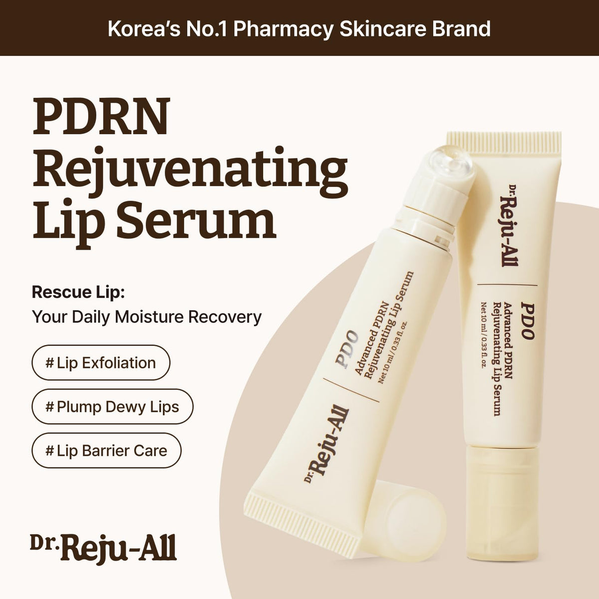Advanced PDRN Rejuvenating Lip Serum 0.3 Fl Oz