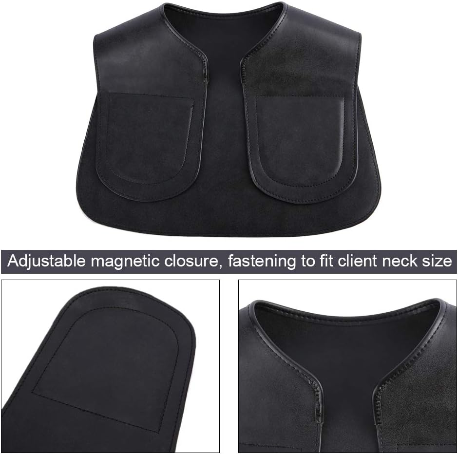 BARBER PRO Salon Cutting Collar, Waterproof Hair Cutting Cape Neck Fitting Accessories, with Adjustable Closure