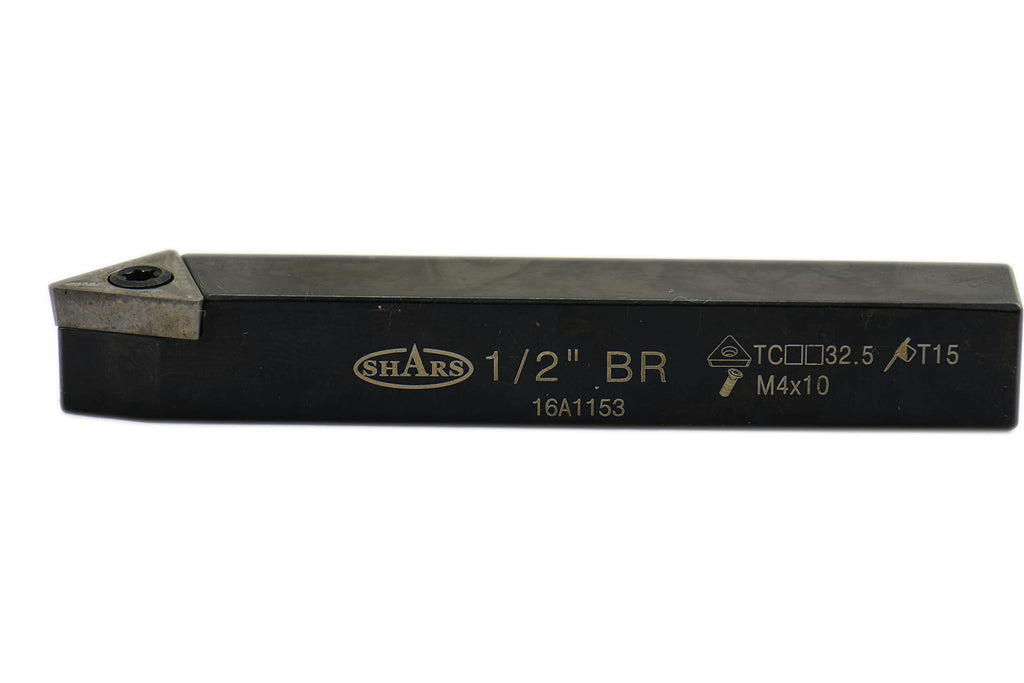 Shars (5 Pcs) 1/2" Indexable Carbide Turning Tool Set 404-1041 P]