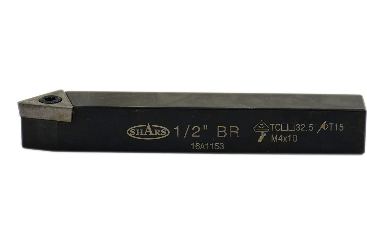Shars (5 Pcs) 1/2" Indexable Carbide Turning Tool Set 404-1041 P]