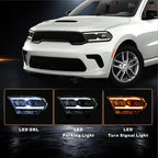 Headlight for 2021-2024 Dodge Durango Driver Side