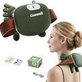 4D Wireless Neck Shoulder Massager - Upgraded 5 Mode-Massage System, Extended Battery, BPA-Free, Vegan Leather Strap