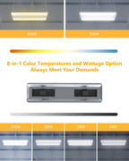 LED Linear High Bay Light 210W/168W/126W/84W&4000K/5000K Adjustable