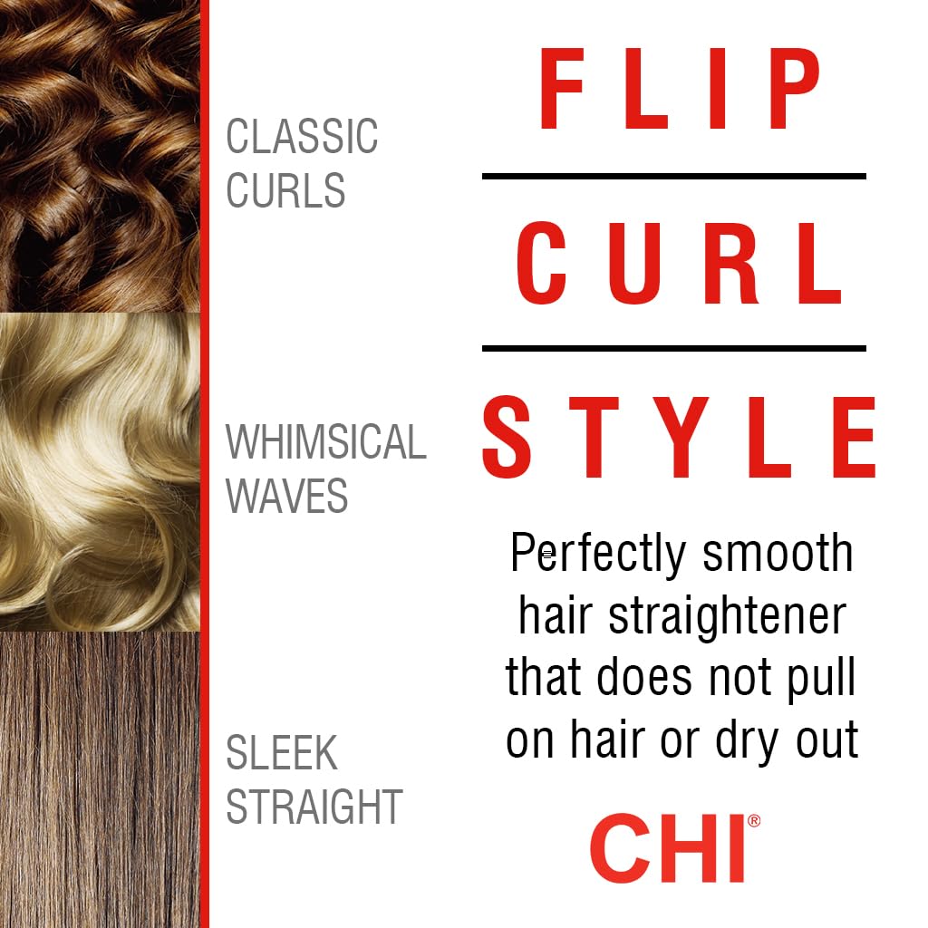 G2 Titanium Infused Ceramic 1" Flat Iron Hair Straightener, Digital Temperature Control, Color-Coded Heat Settings