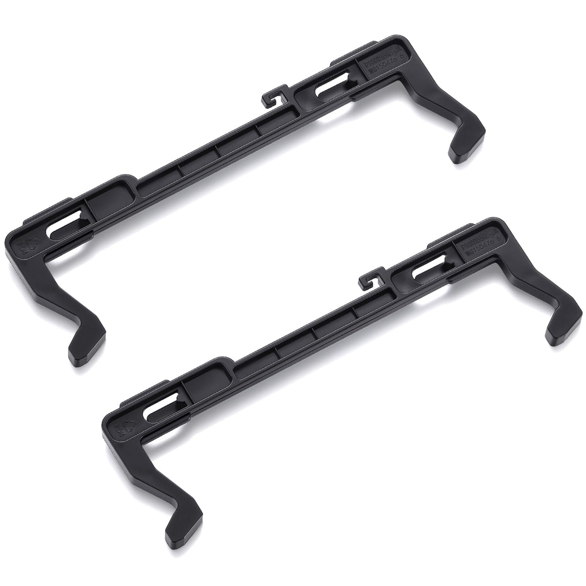 Tellegloww 2 Pack Microwave Door Latch Compatible with Most Microwaves