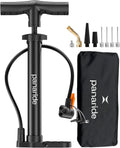 Bike Pump Floor, Advanced Bike Tire Inflator, Bicycle Hand Air Pump with Dual Presta and Schrader Valves, Handheld