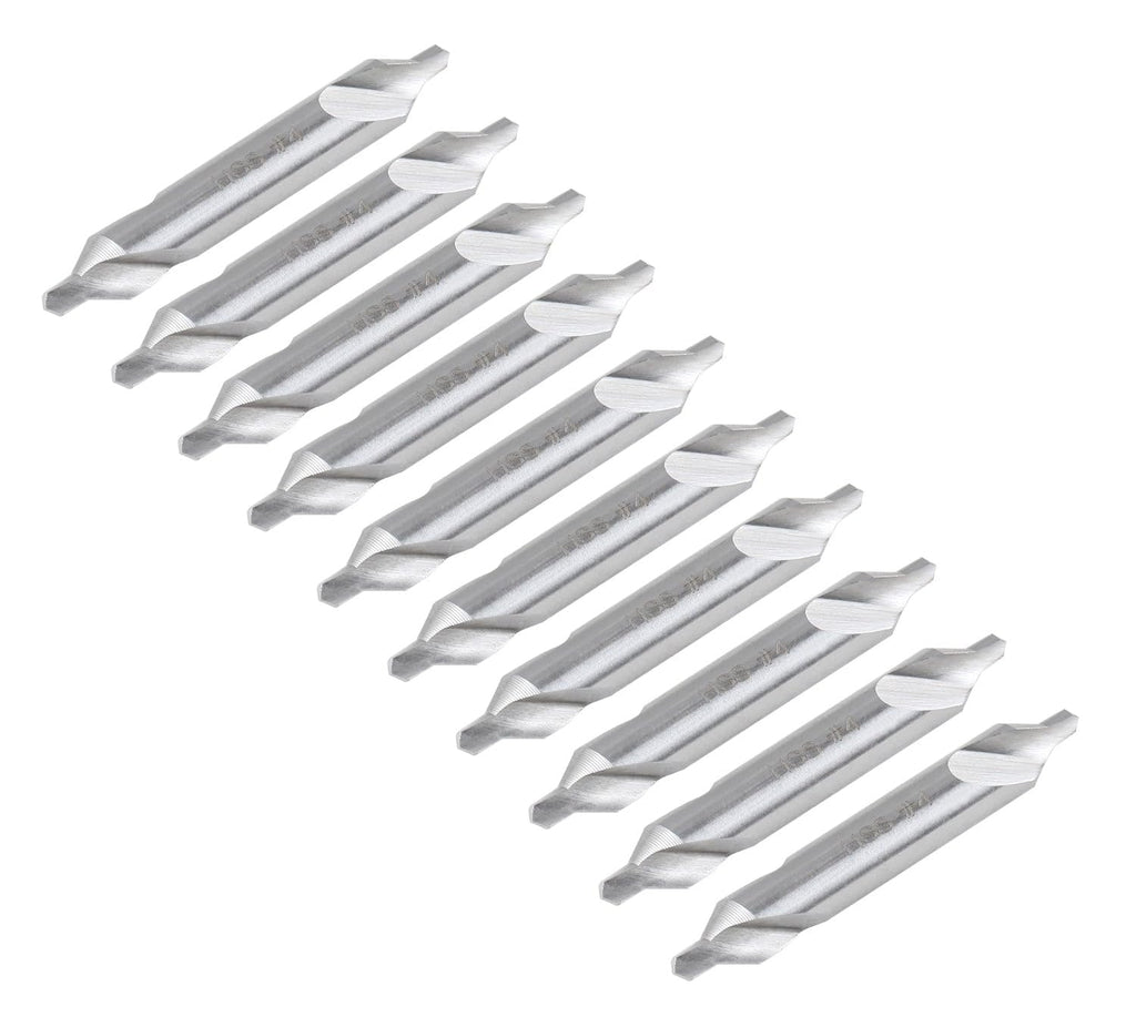 Accusize #4 HSS Center Drill, 0530-0400x10